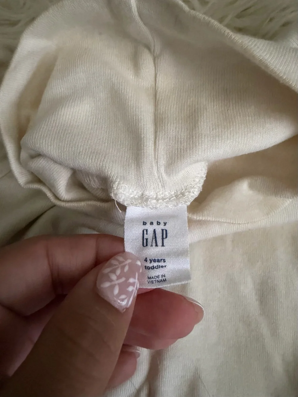 Baby Gap Cream Turtleneck Sweater